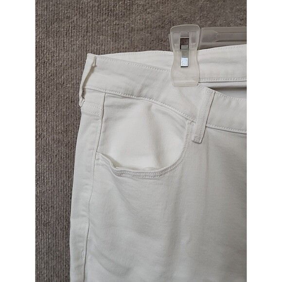 Old Navy WOW Bootcut Jeans Womens 16 White Stretch NEW - Picture 4 of 11
